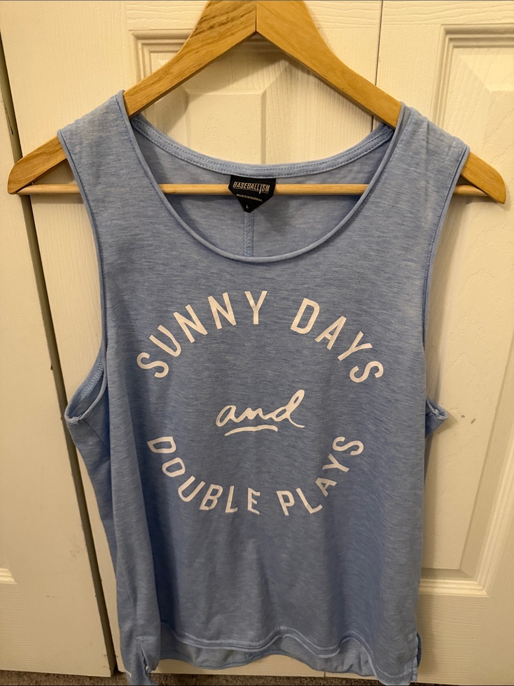 Baseballism Sunny Days and Double Plays Tank